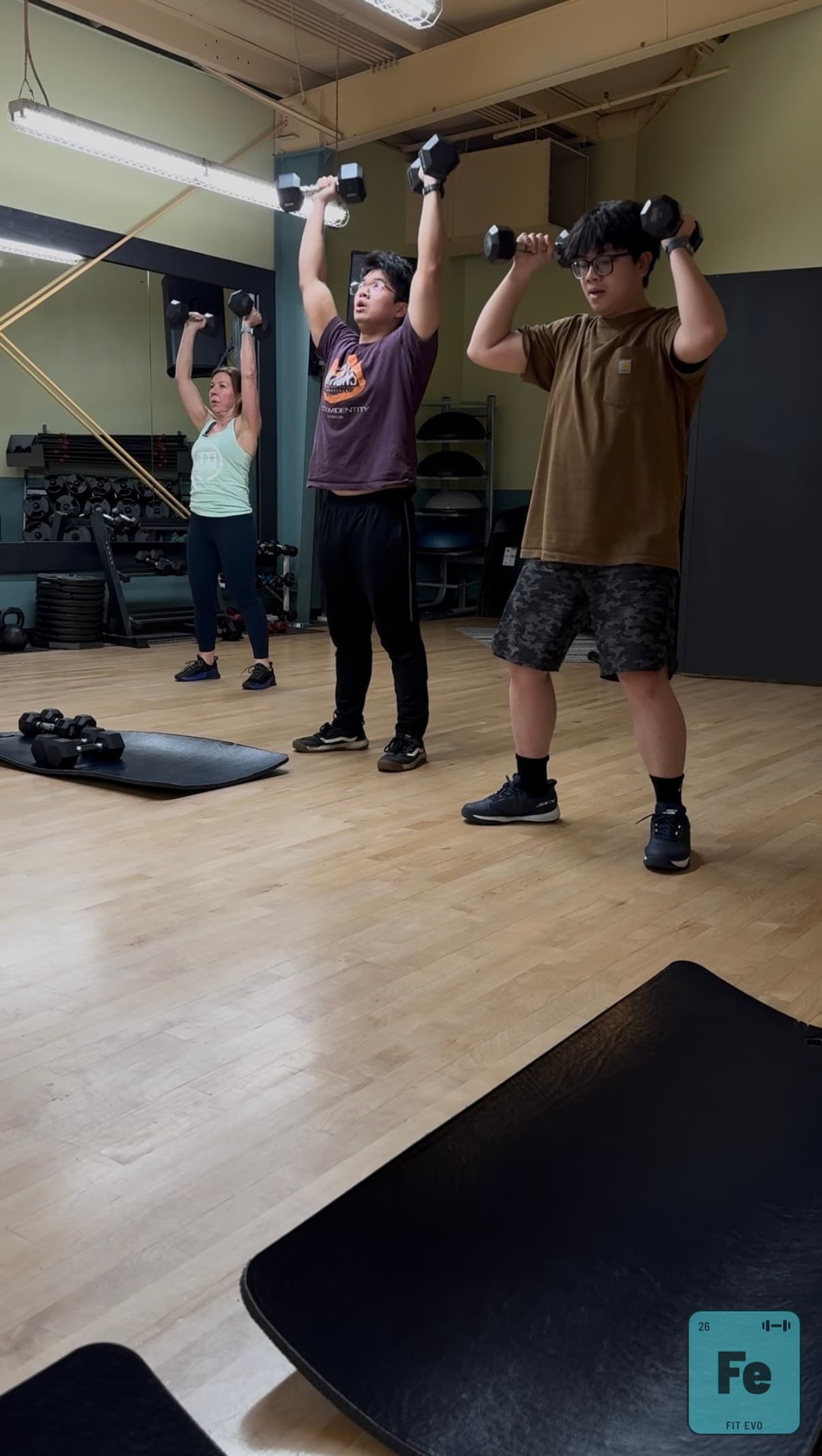 Fe FORGE class in session at Fit Evo Bellingham
