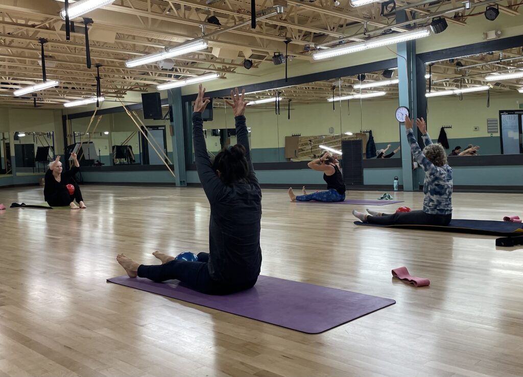 FE Bellingham Mat Pilates Gym Class 2
