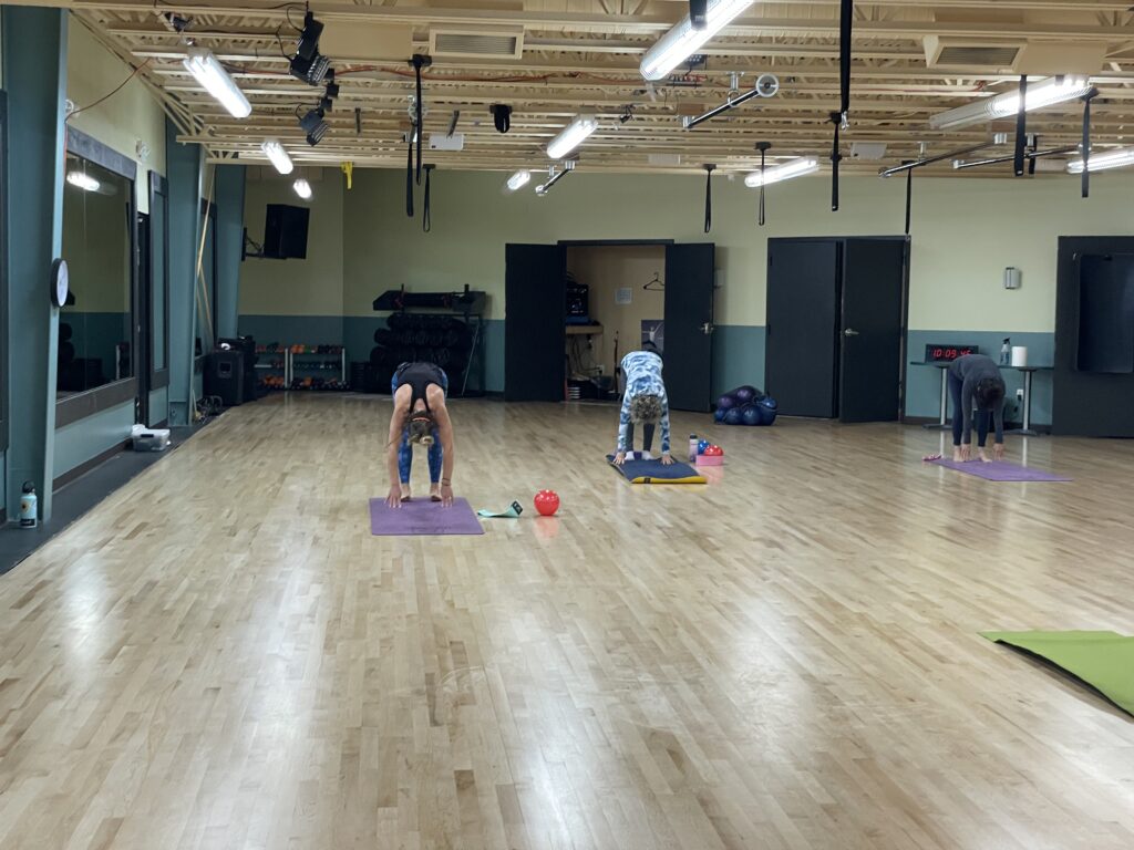 FE Bellingham Mat Pilates Gym Class 8